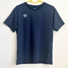 アンブロ　メンズ 半袖Tシャツ ネイビー トレーニングのサムネイル