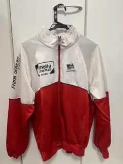 ナイロンジャケット 古着 赤 ストリート