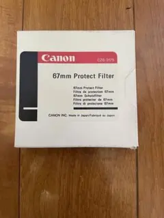 중고 캐논 67mm 프로텍트 필터 렌즈 필터
