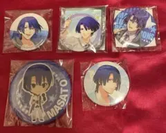 うたプリ 聖川真斗 缶バッジ 5点 まとめ売り アニくじ アニカプ