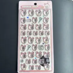 【即日発送】正規品⭐️ちいかわ ボンボンドロップシール 古本屋 カニちゃん ピンク