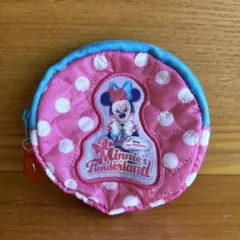 ミニーのファンダーランド ポーチ＆リゾートラインフリーきっぷ＆スタンプカード