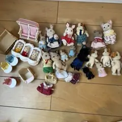 シルバニアファミリー 人形セット 19体