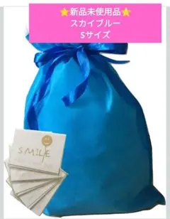 リボンラッピング袋 巾着 袋 Sサイズ ギフトプレゼント簡単 包装 5枚セット