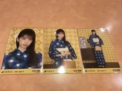 乃木坂46 「岡本 姫奈」生写真3種コンプ【浴衣】 - メルカリ