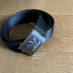 adidas originalsバックルトレフォイルロゴ ガチャベルト ブラックのサムネイル