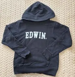 EDWIN キッズ パーカー ブラック