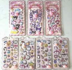 サンリオお尻シール3枚+ちいかわお尻シール4枚セット