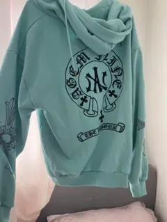 AGEM/9 ミントグリーン フルジップパーカー