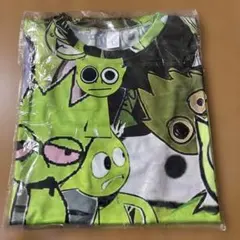 キャラクター柄 Tシャツ Lサイズ 緑色