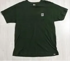 CHUMS チャムス ワンポイントロゴ Tシャツ グリーン