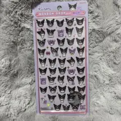 ボンボンドロップシール　ミニ　クロミ　サンリオ