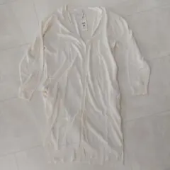 LOWRYS FARM　薄手カーディガン　ホワイト　新品