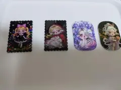 ハンドメイド用 アクリルチャーム 4種セットプレート