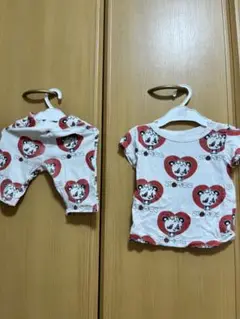 パンダ柄 Tシャツとショートパンツセット 95cm未満