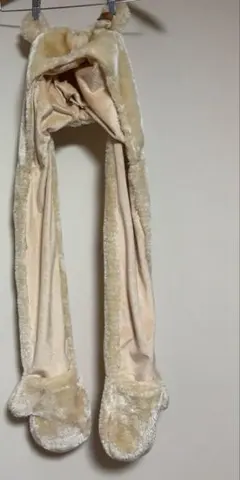 ディズニー くまのプーさん ファンキャップ マフラー フード 手袋付