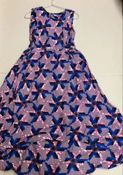 ジャムタン　ノースリーブワンピース