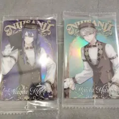 長尾景 甲斐田晴　VΔLZ　にじさんじウエハース 2