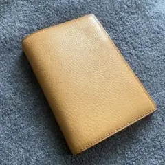 受注作成※本革総手縫仕上げミニ6システム手帳(リネアヴァスカ×ヌメ革