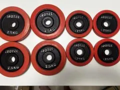 IROTEC ダンベルプレート 1.25kg 2.5kg セットのサムネイル