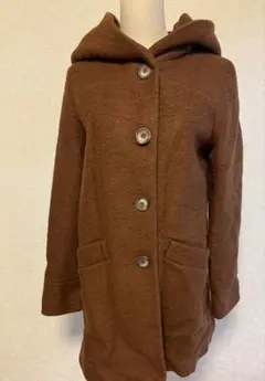 アーモワールカプリス CIVASシーバス フード付きブラウンコート