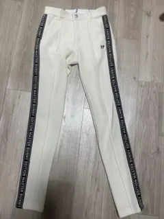 新品】マスターバニーエディション サッカーストレッチホワイトパンツ