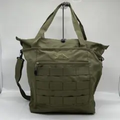 BN5914●HIGH SIERRA 2wayトートバッグ グリーン系