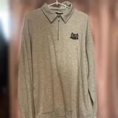 Avail ジップアップ トレーナー グレー 長袖