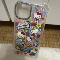 ハローキティ iPhone用ケース 透明