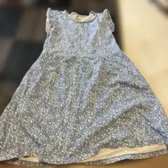 H&M 花柄ノースリーブワンピース 6X/7