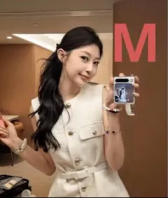 ZARA ベスト　ホワイト