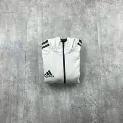 adidas アディダス ハーフジップ フーディ 3本ライン