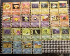 旧裏　美品　まとめ売り　引退品　ポケモンカード 25枚セット　大量　ポケカ