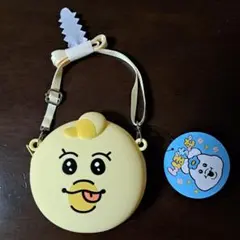 新品タグ付き！きみまろ シリコンポーチ んぽちゃむ 可哀想に
