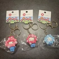 【新品未開封】 関西万博ミャクミャク　3点セット（キティ、マイメロ、シナモン）