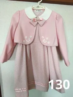 ピンク フォーマル　ワンピース 130