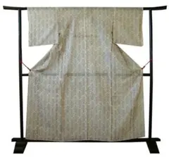 美品 夏物 お茶事に最適 駒絽の 5本絽 色無地（正絹）仕立上り＜M1129