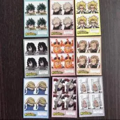 僕のヒーローアカデミア 証明写真風ステッカー9枚セット