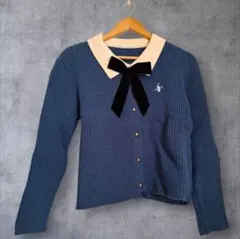 【レディース】推し色 青 ニット オタ活 ライブ参戦服 オタク