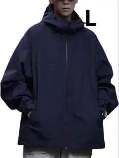 【新品】コンパクトジャケット メンズ 撥水 軽量 春 秋 冬服　L