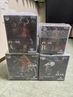 未開封　一番くじ　ワンピース　雷鳴への忠誠　両翼決戦　4体