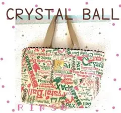 CRYSTAL BALL トートバッグ　大きめのサムネイル