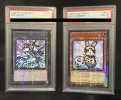 遊戯王　ネイマール　レスキューラビット　ノーパラ　ノーマルパラレル　PSA10 遊戯王 ネイマール レスキューラビット ノーパラ ノーマルパラレル