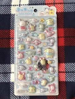 サンリオ うるちゅるPOPシール シナモン ポチャッコ ポムポムプリン