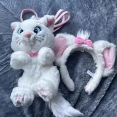 ディズニー マリーちゃん カチューシャ ショルダーバッグ セット