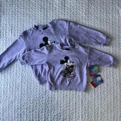 BABYDOLL ミッキー お揃い トレーナー 110cm80cmセット