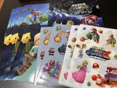 スーパーマリオギャラクシー クリアファイル 14枚セット セブンイレブン