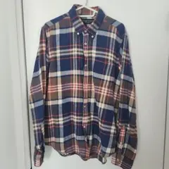 Journal Standard TRISECT 長袖シャツ ネイビー系チェック
