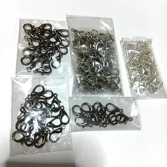 未開封・詰め合わせ◆カニカン 留め具 フック金具 アクセサリーパーツ