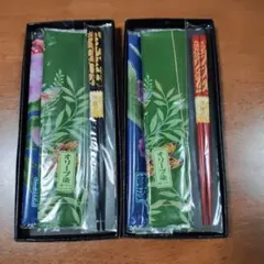 箸、ハンカチセット　（計6点セット）未使用